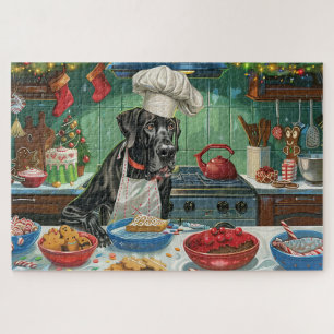 Great Dane Holiday Baking: Feierliche Weihnachten Puzzle