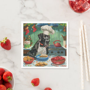 Great Dane Holiday Baking: Feierliche Weihnachten Serviette