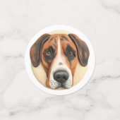 Great Dane Hund 3D Inspiriert Konfetti (Klein Vorderseite)