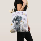 Great Dane Hund Mama Floral Tasche (Von Nahem)