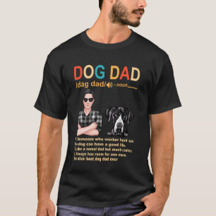 Great Dane Hund Papa Definition für Daddy Lustiger T-Shirt
