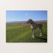 Great Dane Hund Puzzle (Horizontal)