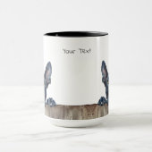 Great Dane Hund Tasse (Zentrum)