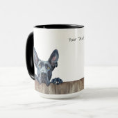 Great Dane Hund Tasse (Vorderseite Links)