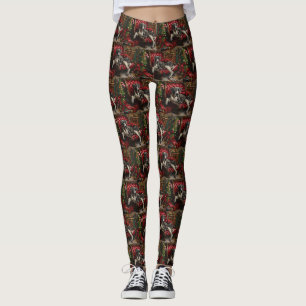 Great Dane Hund Weihnachten Leggings