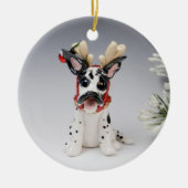 Great Dane Hund Weihnachtsschmuck (Vorne)