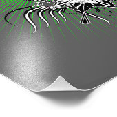 Great Dane Illustration Fotodruck (Ecke)
