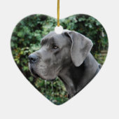 Great Dane Images Keramik Ornament (Hinten)