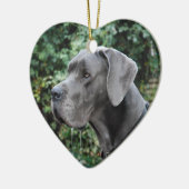 Great Dane Images Keramik Ornament (Links)