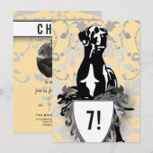 Great Dane Invitation Einladung (Vorne/Hinten)