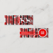 Great Dane Kennel Mini Visitenkarte (Vorne/Hinten)