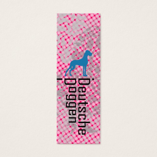 Great Dane kleine Karten (Vorderseite)
