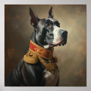 Great Dane-Kostüm Poster