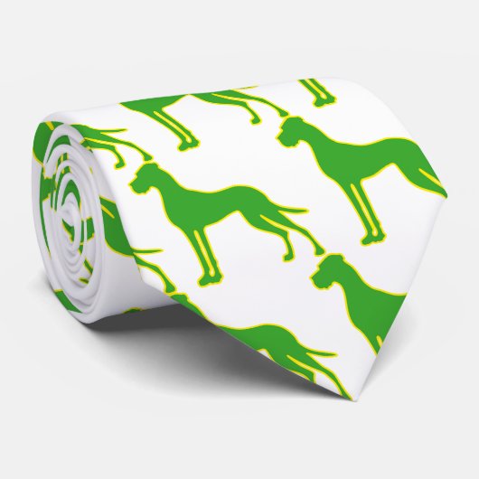 Great Dane Krawatten Green (Gerollt)