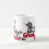 Great Dane Laid Back Black Kaffeetasse (Mittel)
