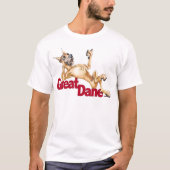 Great Dane Laid Back Fawn T-Shirt (Vorderseite)