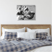 GREAT DANE LEINWANDDRUCK (Insitu (Schlafzimmer))