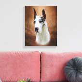 Great Dane Leinwanddruck (Insitu (Wohnzimmer))