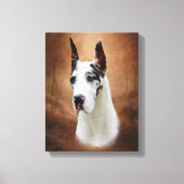 Great Dane Leinwanddruck (Vorderseite)