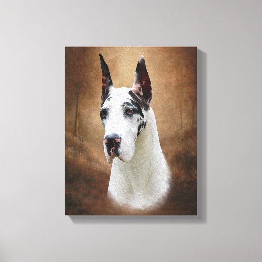 Great Dane Leinwanddruck (Vorderseite)