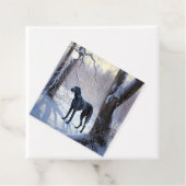 Great Dane Let it Schnee Weihnachten Geschenkanhänger (Beispiel)