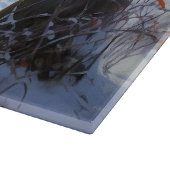 Great Dane Let it Schnee Weihnachten Schneidebrett (Ecke)