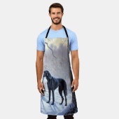 Great Dane Let it Schnee Weihnachten Schürze (Getragen)