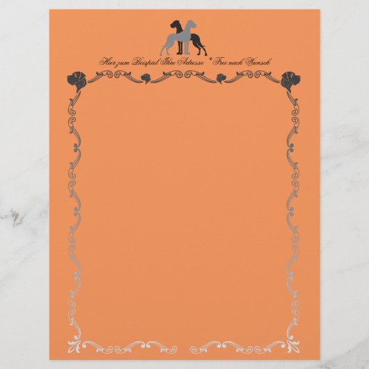 Great Dane Letterhead Köpfe Flyer (Vorne)