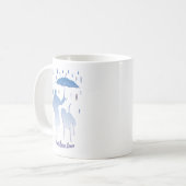 Great Dane Lover Kaffeetasse (Vorderseite Links)