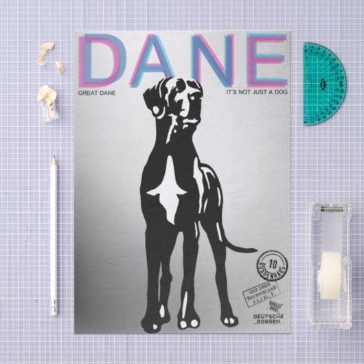 Great Dane Magazin   Seidenpapier (Handwerk)