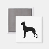 Great Dane Magnet (Vorderseite/Rückseite)