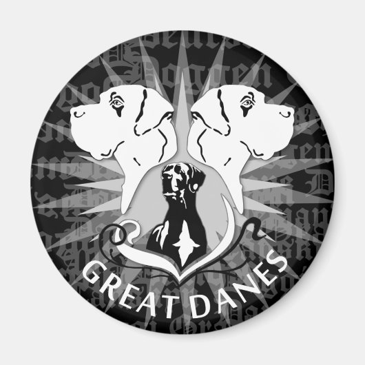 Great Dane Magnet (Vorne)