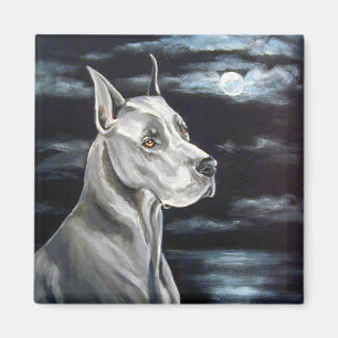 Great Dane Magnete - Blue Dane Magnet