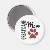 Great Dane Mama 2 Magnet (Vorderseite/Rückseite)