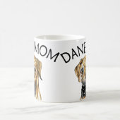 Great Dane Mama Brindle UC Kaffeetasse (Mittel)