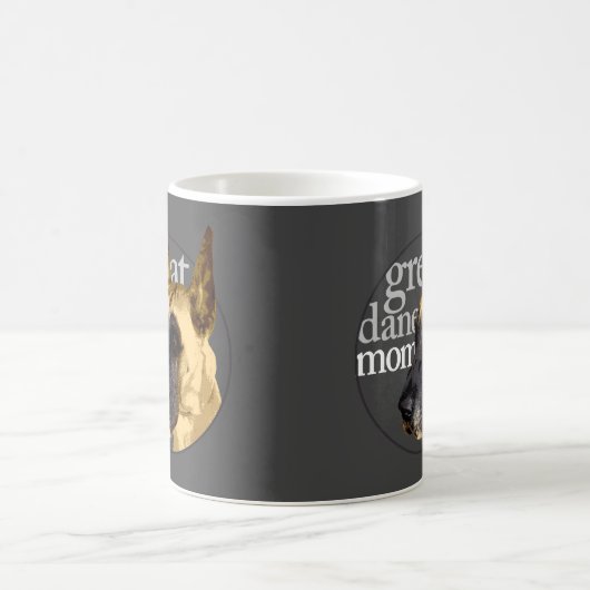 Great Dane Mama Kaffeetasse (Mittel)
