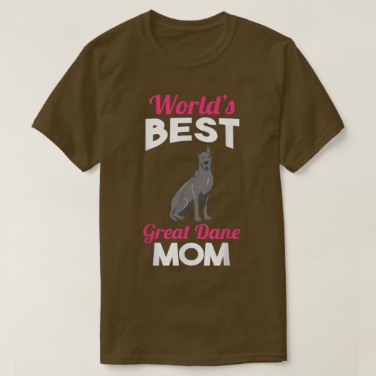 Great Dane Mama T-Shirt (Design vorne)