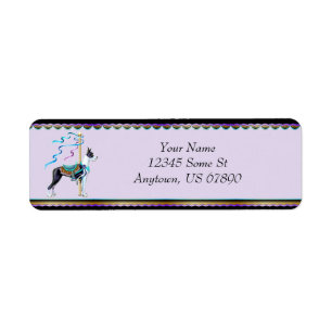 Great Dane Mantle Carousel Labels