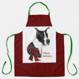 Great Dane Mantle Christmas Geschenke Schürze