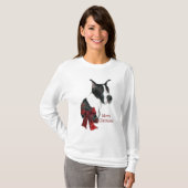 Great Dane Mantle Christmas Geschenke T-Shirt (Vorne ganz)