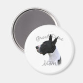 Great Dane (mantle) Mama 2 Magnet (Vorderseite/Rückseite)