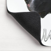 Great Dane (mantle) Mama 2 Mousepad (Ecke)