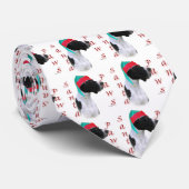 Great Dane (mantle) Santa Paws Krawatte (Gerollt)