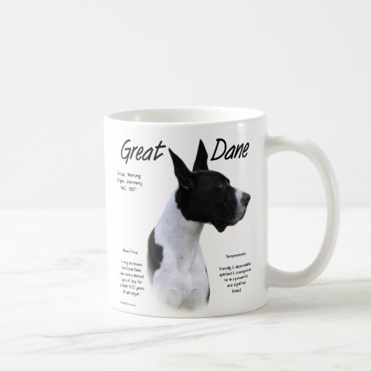 Great Dane Mantle Tasse (Rechts)