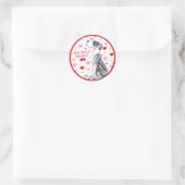 Great Dane Mantle UC Kiss Sticker (Tasche)