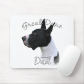 Great Dane (mantle) Vater 2 Mousepad (Mit Mouse)