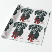 Great Dane MerChristmas Geschenkpapier (Ungerollt)