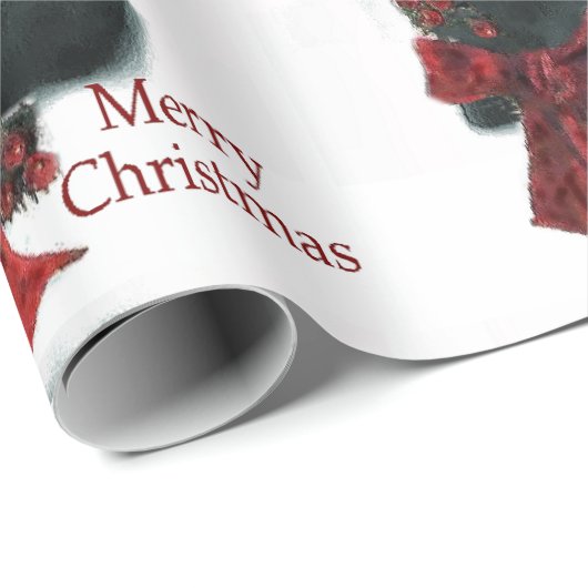 Great Dane MerChristmas Geschenkpapier (Rolleneckpunkt)