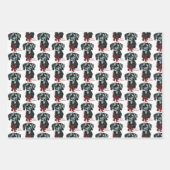 Great Dane MerChristmas Geschenkpapier Set (Vorderseite 3)