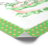 Great Dane Merle Birthday Cake Poster (Ecke)